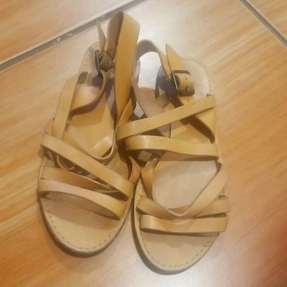 Madewell - The Maggie Sandal size 5 preowned - Picture 1 of 12